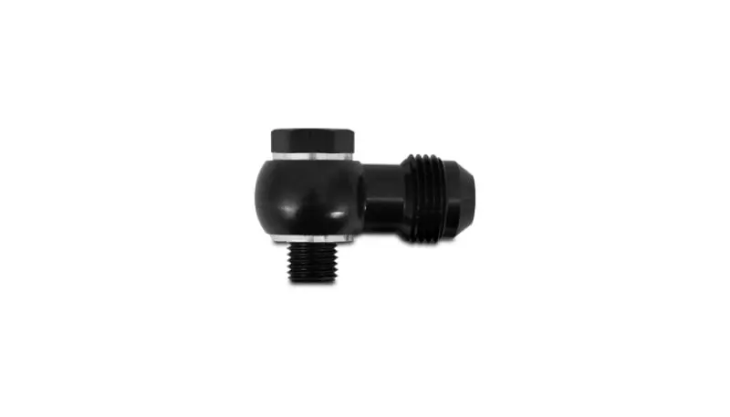 Vibrant Single -4An 9/16-20 Aluminum Male Banjo Adapter Assembly 1