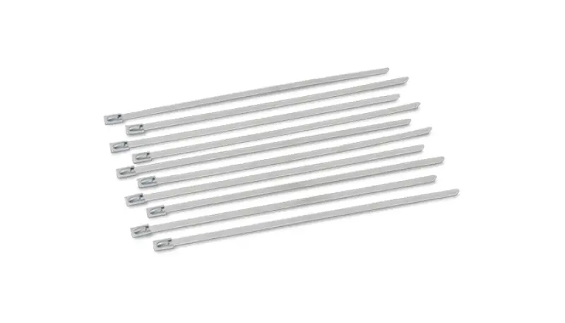 Vibrant Ss Cable Ties 7.5In Long (10 Cable Ties / Pack) 1