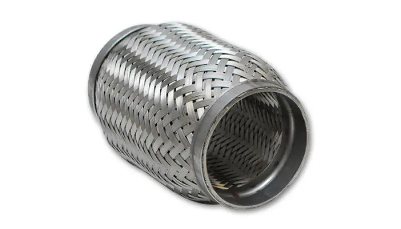 Vibrant Ss Flex Coupling With Inner Braid Liner 2.25In Inlet/Outlet X 6In Flex Length 1