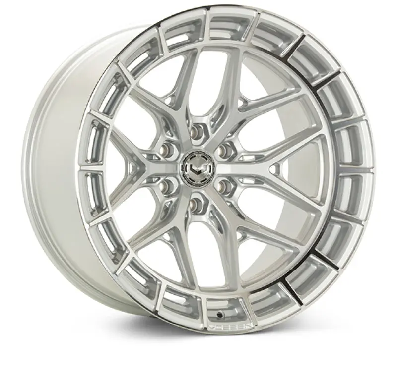 Vossen Hfx-6 22X9.5 - 6X135 - Et20 - Deep - 87.1 - Silver Polished Wheel 1