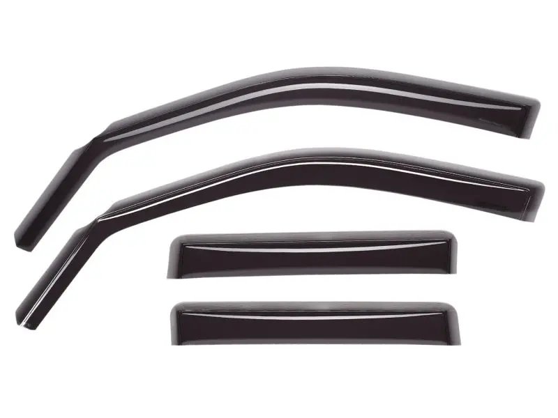 Weathertech 23-25 Chevy Colorado/Gmc Canyon Cc Front & Rear Side Window Deflectors - Dark Tint 1