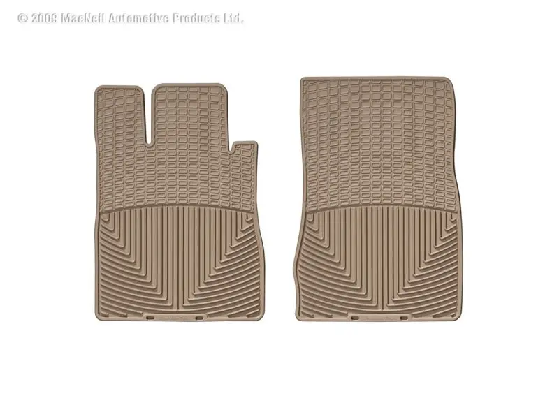 Weathertech 93 Mercedes-Benz 300Ce Front Rubber Mats - Tan 1