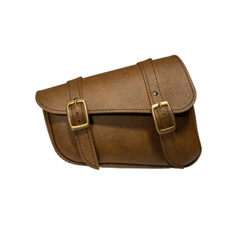 Willie & Max Hd Sportsters,Honda Rebel,Custom Hard Tails Brass Monkey Swingarm Bag 4.0 - Warm Brown 1