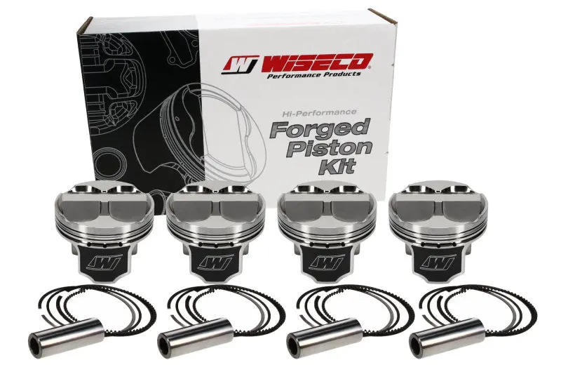 Wiseco Acura 4V Domed +8Cc Strutted 86.5Mm Piston Kit 1