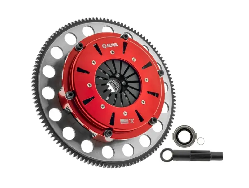 Action Clutch Triple-Disc Kit With Aluminum Flywheel For 2003 Acura Cl 3.2L (J32) 1