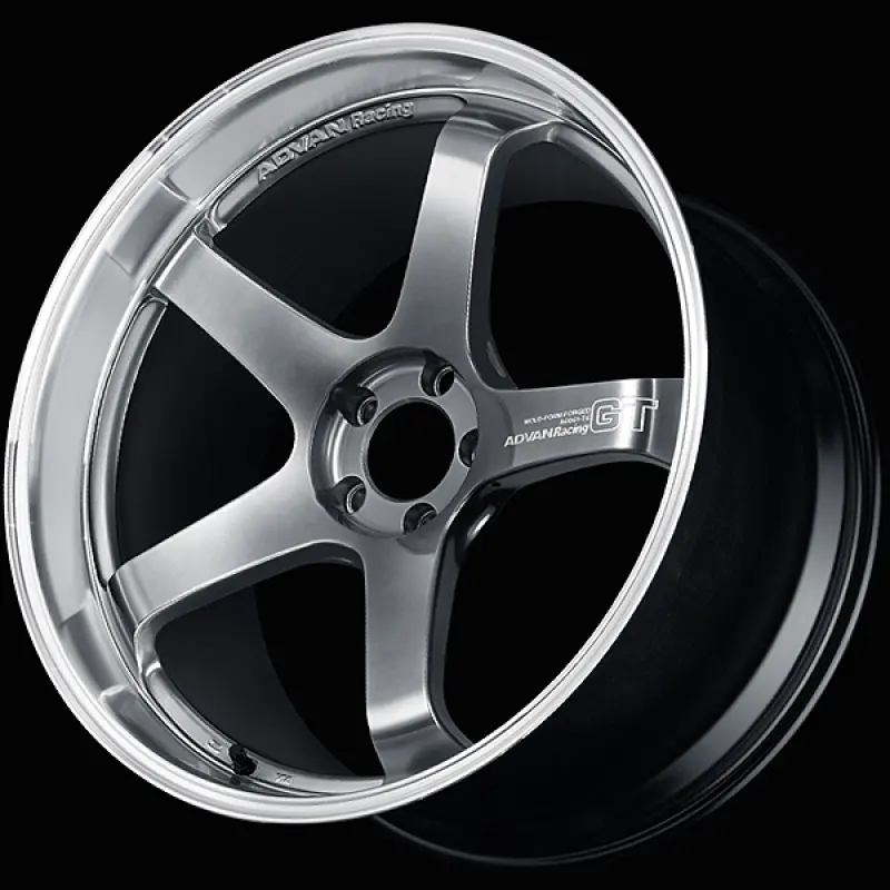 Advan Gt Premium Hyper-Platinum Black Wheel – 21X10", +45Mm Offset, 5X120 Pcd 1
