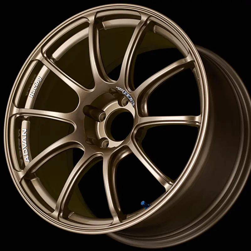 Advan Rzii 17X9 Racing Bronze Alloy Wheel – +35 Offset, 5X114.3 Bolt Pattern 1