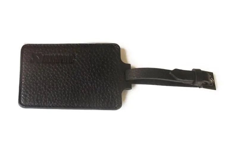 Akrapovič Black Travel Luggage Identification Tag 1