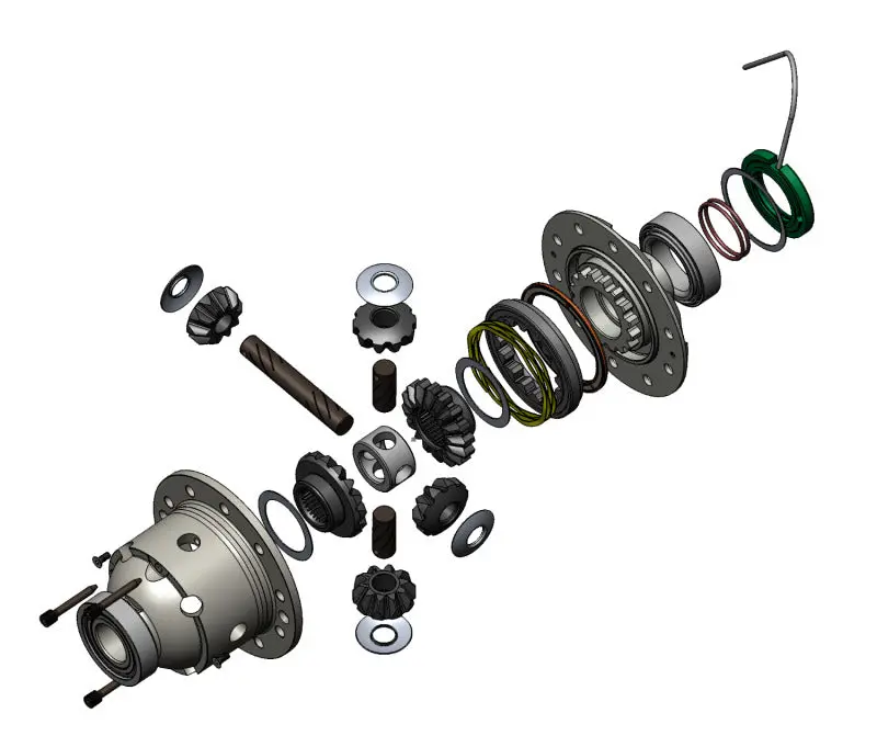 Arb Air Locker Differential – 10.5" Front Axle, 40-Spline, Gm 14-Bolt Compatible 2