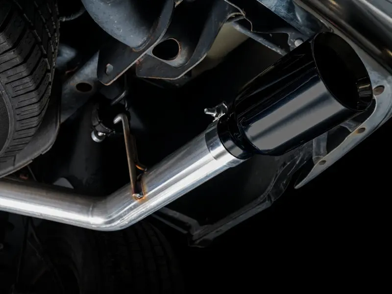 Awe Tuning Dual Rear Exit Cat-Back Exhaust System For 2009–2018 Ram 1500 5.7L (No Cutout) With Diamond Black Tips 2