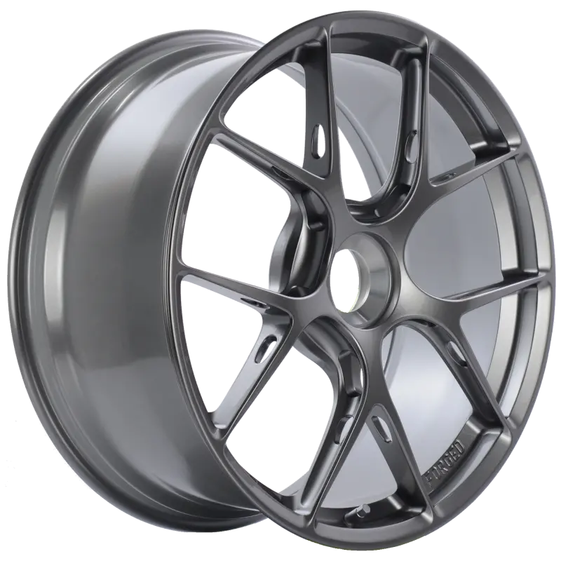 Bbs Fi-R 21X12.5-Inch Gloss Platinum Alloy Wheel With Center Lock Mounting And 48Mm Offset 1