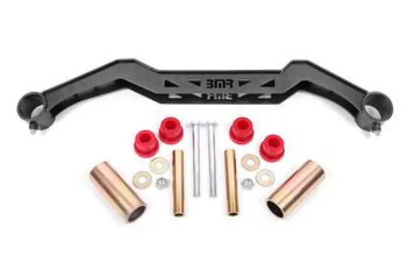 Bmr Transmission Crossmember For 1979–1993 Ford Mustang – Compatible With Th350, Pg, 700R4, C4, C6 & Aod/4L60 Transmissions, Black Hammertone 1