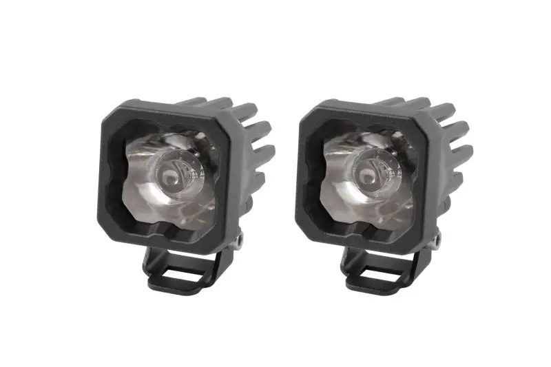Diode Dynamics Stage Series C1 Led Spot Pod Lights – White, Abl Enabled (Pair) 1