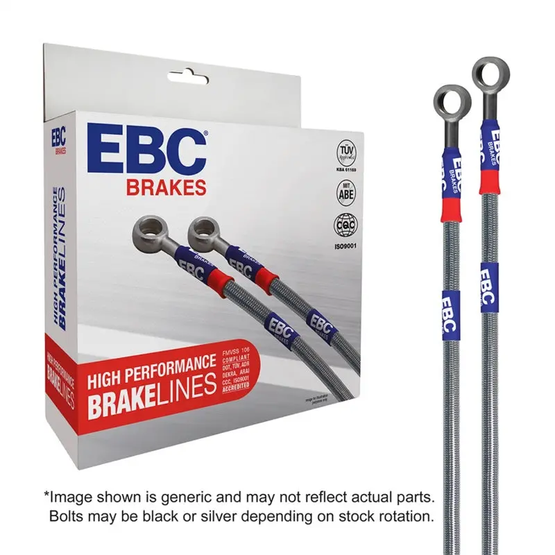 Ebc 02-05 Dodge Ram 1500 (4Wd) 4.7L (W/Rear Abs W/O Height Sensor) Stainless Steel Brake Line Kit 1