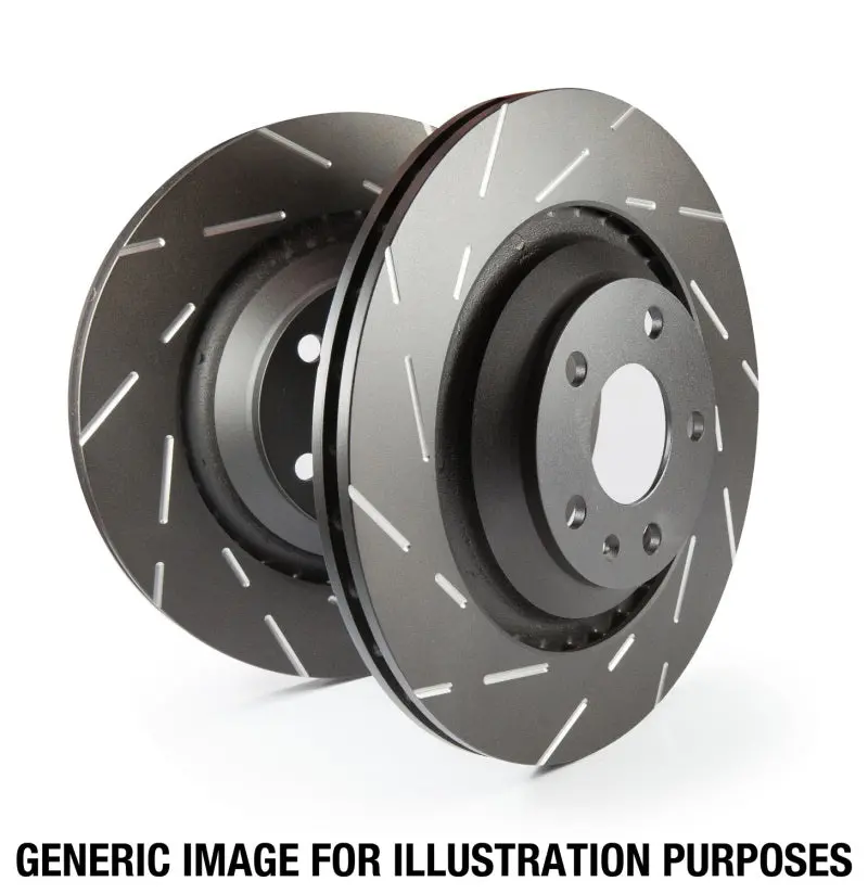 Ebc Usr Slotted Front Brake Rotors – Direct Replacement For 2001–2007 Acura Rsx (Non-Type-S) 2
