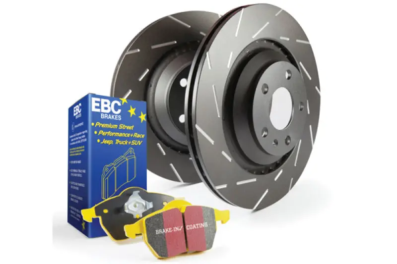 Ebc Yellowstuff Performance Brake Pad & Usr Drilled Rotor Kit 1