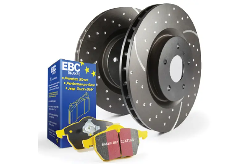 Ebc Yellowstuff S5 Brake Kit Featuring Gd Rotors And High-Performance Pads 1