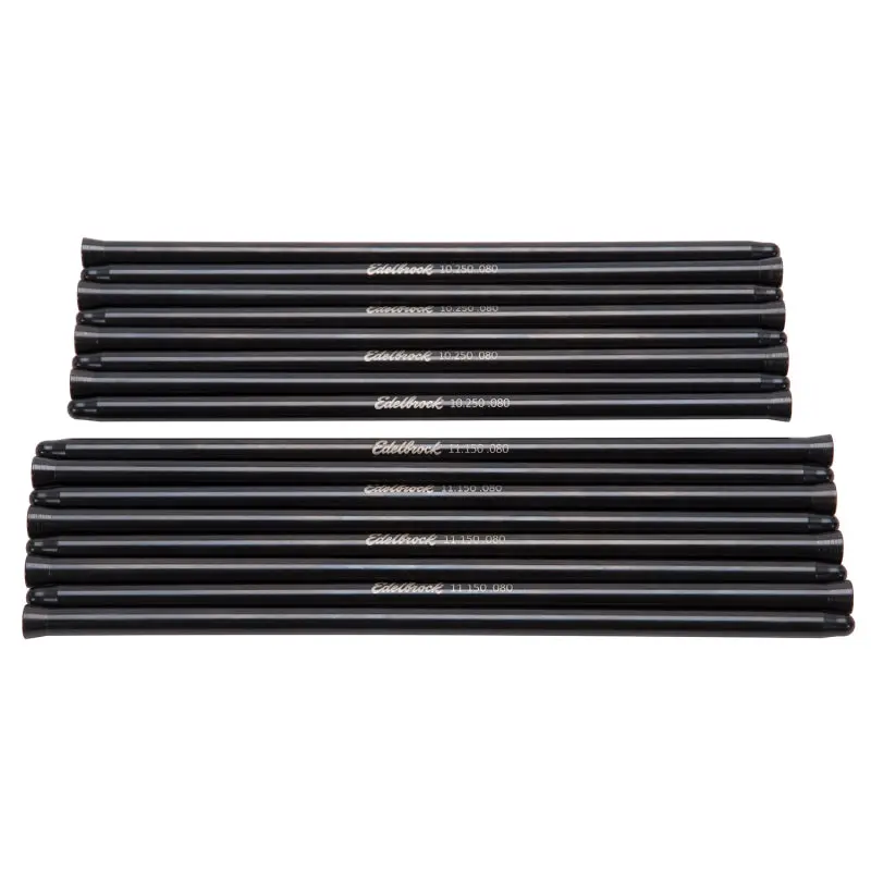 Edelbrock Hardened Steel Push Rod Set For Chrysler Gen Ii Hemi (426–572 Cid) – 3/8In Od × 10.250In Length 1