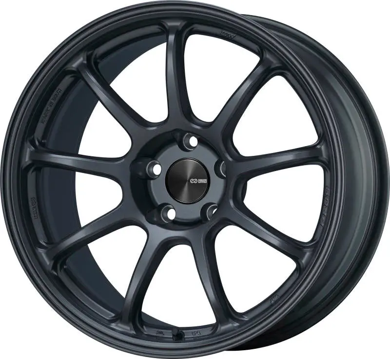 Enkei Pf09 17X9 5X114.3 35Mm Offset 75Mm Bore Matte Gunmetal Wheel 1