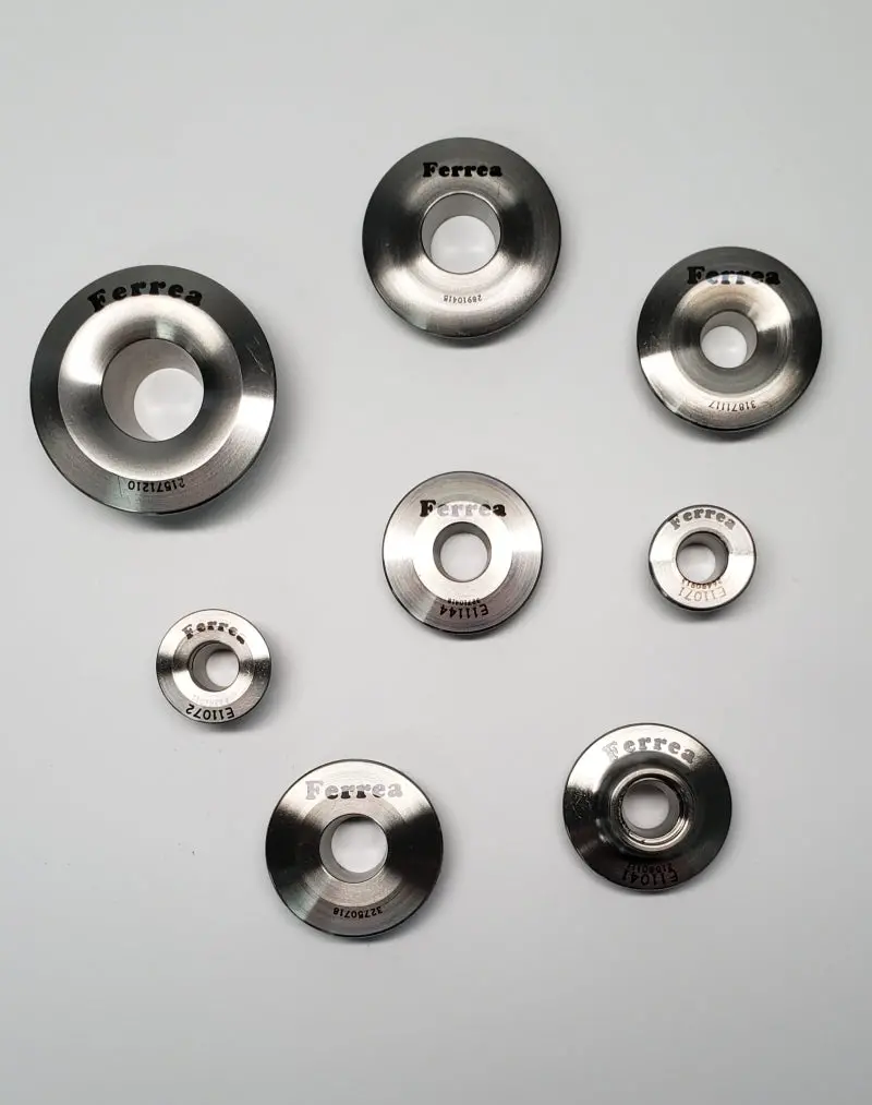 Ferrea Titanium Valve Retainer For Lamborghini V10 5.0L – 7° Pro Cnc Machined, Single Spring Setup 1