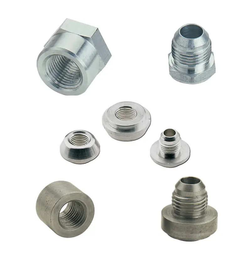 Fragola 1/8” Female Pipe Thread Steel Weld Bung – For Custom Fuel Or Brake Line Installations 1