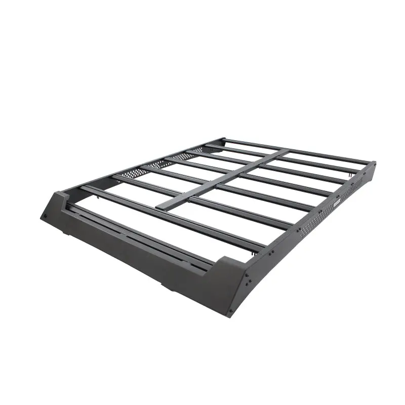 Go Rhino Ceros Low-Profile Roof Rack For 2022–2023 Toyota Tundra Crewmax – Textured Black Finish 1