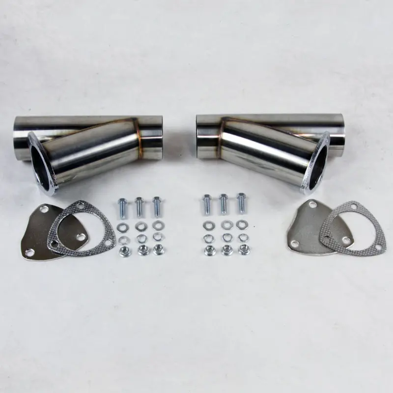 Granatelli Stainless Steel Dual Exhaust Cutout – 2.25" Manual Operation, Universal Fit 1