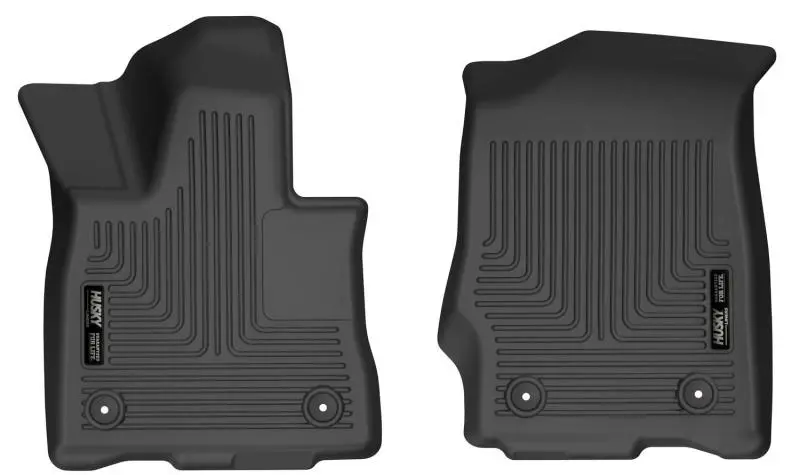 Husky Liners X-Act Contour Front Floor Liners For 2020 Lincoln Aviator – Black, Precision-Fit Trim 1