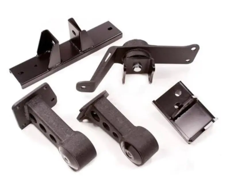 Innovative Motor Mounts For 2000–2009 Honda S2000 K-Series (K24 Engine) – Black Steel Brackets With 85A Durometer Bushings 1