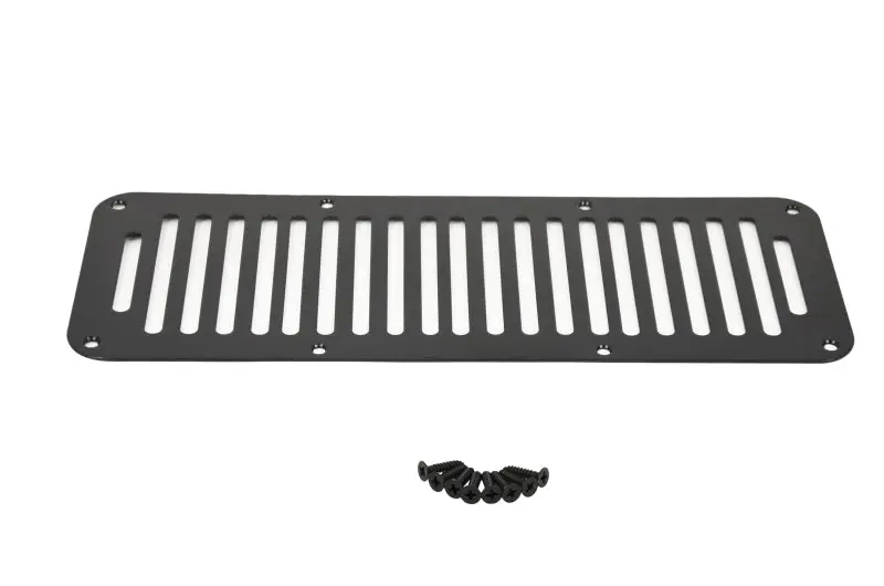 Kentrol 87-95 Jeep Wrangler Yj Hood Vent 8 Holes - Powdercoat Black 1