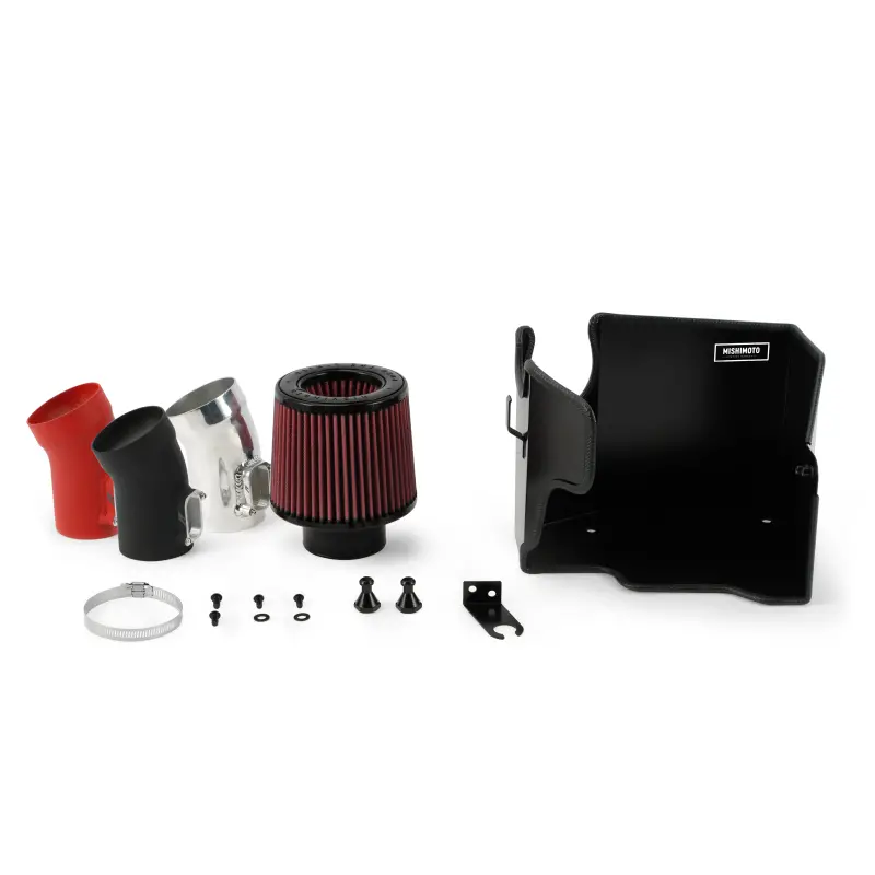 Mishimoto Wrinkle-Black Performance Air Intake Kit For 2014–2016 Mini Cooper S 2.0L 1