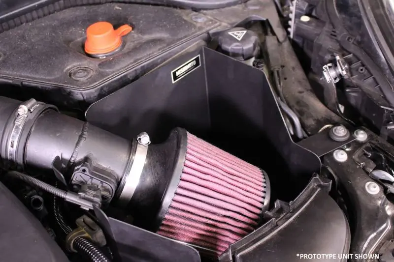 Mishimoto Wrinkle-Black Performance Air Intake Kit For 2014–2016 Mini Cooper S 2.0L 2