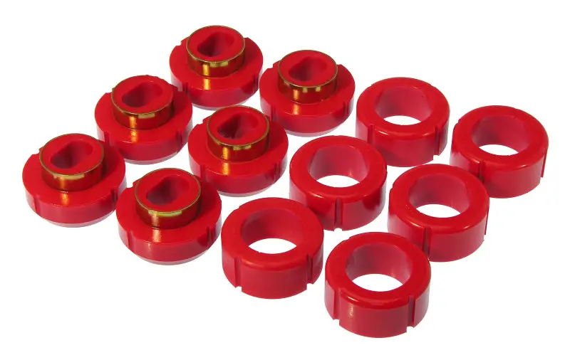 Prothane Red Body Mount Kit For 1981–1987 Chevy C/K Series Trucks (10–30, 2Wd & 4Wd) 1