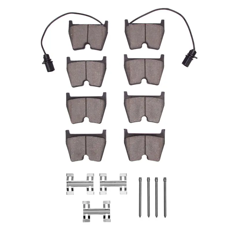 R1 Optimum Oe Front Brake Pad & Hardware Kit For 2003–2016 Audi Rs6 1