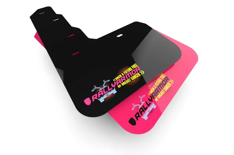Rally Armor 15-21 Mkvii Vw Golf/Gti/Tsi/At/Sw Pink Mud Flap Bce Logo 1