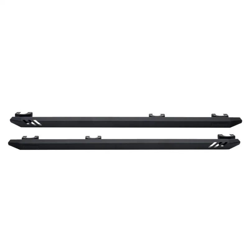 Rampage Rock Rails – Black Powder-Coated Side Steps For 2018–2019 Jeep Wrangler Jl Sport 2-Door 1