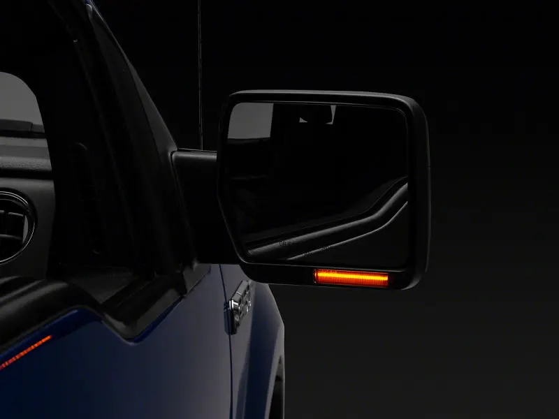 Raxiom 04-14 Ford F-150 Axial Series Side Mirror Led Turn Signal Lights- Smoked 1