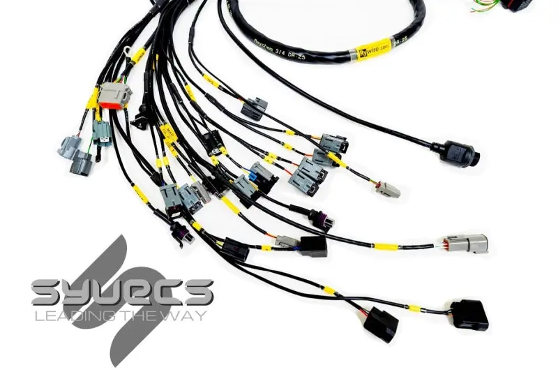Rywire K-Series Naturally Aspirated W/Syvecs S7 Ecu Engine Harness (W/4 Inj / No Emap/Boost) 1