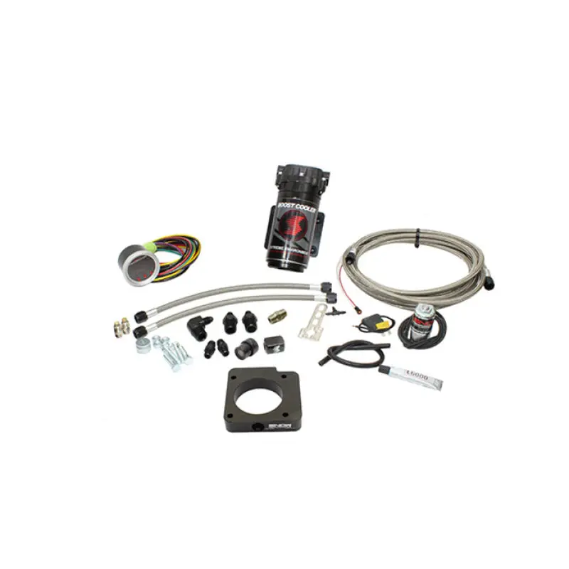 Snow Performance Stage 2 Boost Cooler Water Injection Kit For 2005–2014 Subaru Sti – Ss Braided Lines & 4An Fittings (Tank Not Included) 1