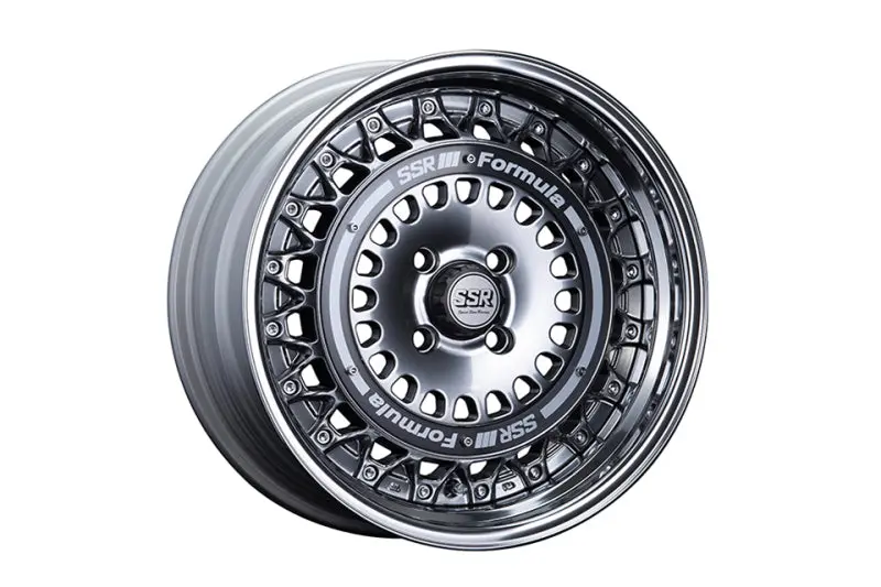 Ssr Formula Aero Mesh 18X10.5-Inch Silver Alloy Wheel – 5X114.3 Bolt Pattern, +18Mm Offset 1