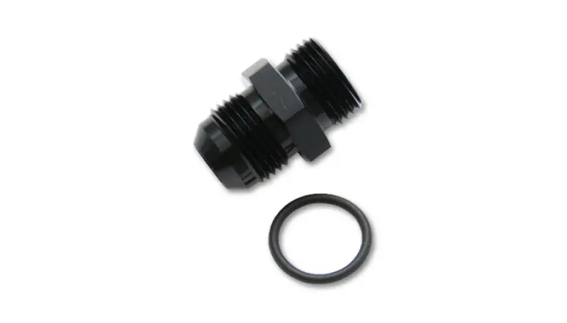 Vibrant −4An Flare-To-An Straight-Cut Thread Adapter (7/16-20) With O-Ring Seal 1