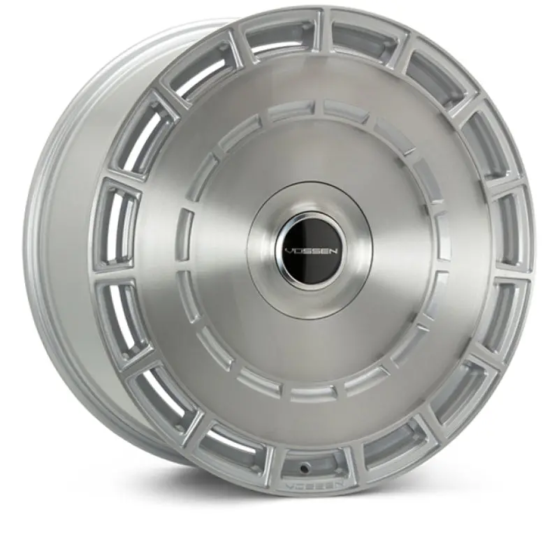 Vossen Hf-9 24X10 - 5X120 - Et32 - Deep - 72.56 - Silver Brushed Wheel 1