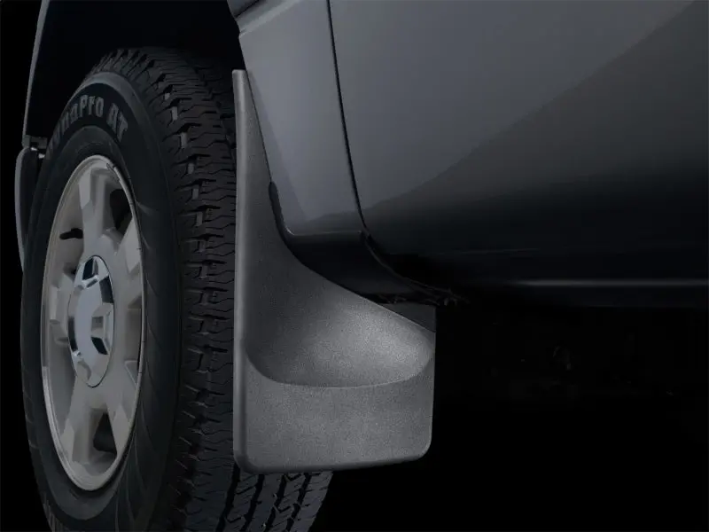 Weathertech No-Drill Mudflaps For 2019+ Dodge Ram 2500/3500 Dually With Fender Flares – Black 1