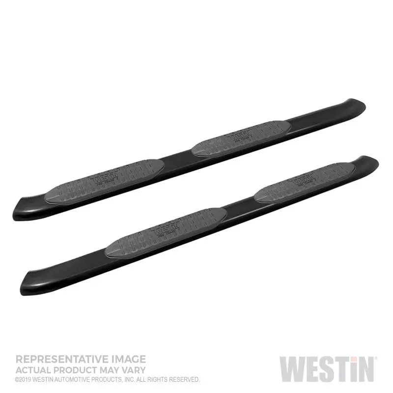 Westin 19-21 Ford Ranger Supercab Pro Traxx 5 Oval Nerf Step Bars - Blk 1