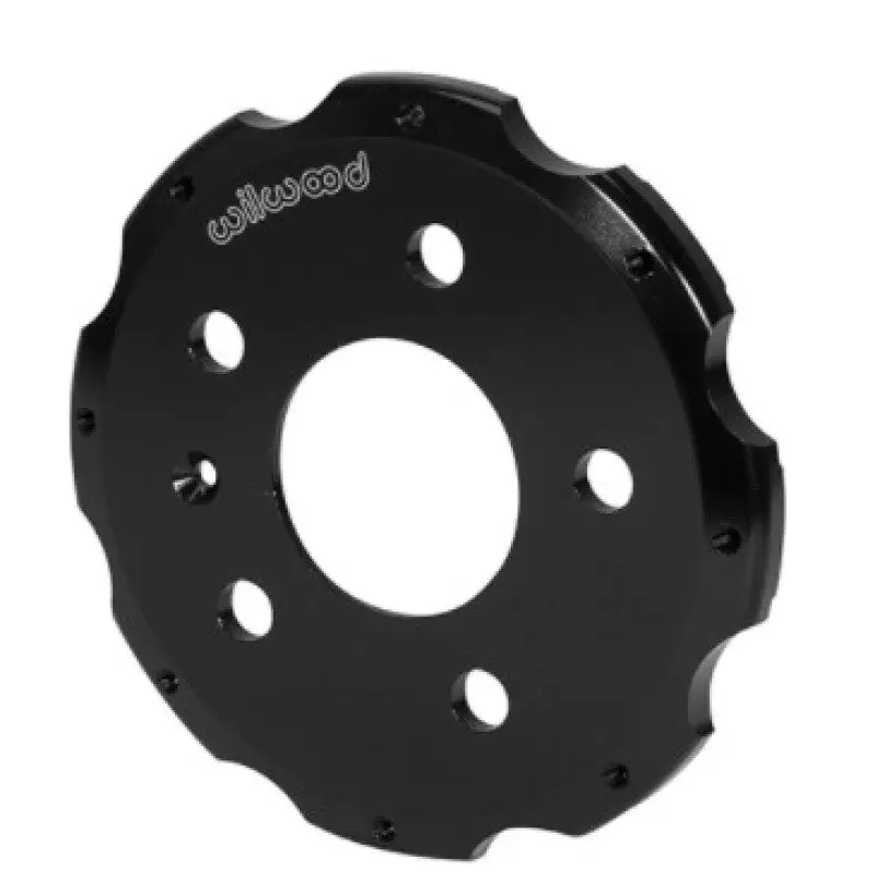 Wilwood Hat-Style Big Brake Rotor — 8" X 7", 2.68" Center Bore, 0.34" Short Offset, Threaded Mount 1