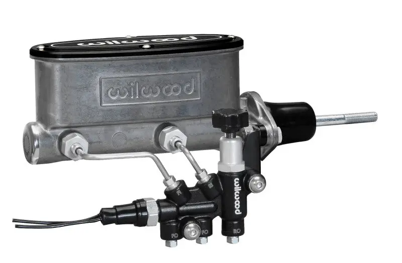 Wilwood Hv Tandem Master Cylinder Kit With Left-Hand Bracket & Proportioning Valve 1